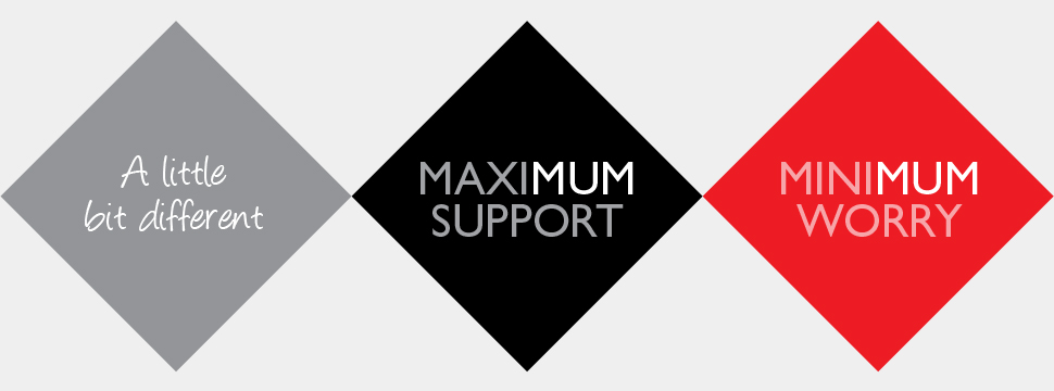 MaxiMUM Support, MiniMUM Worry
